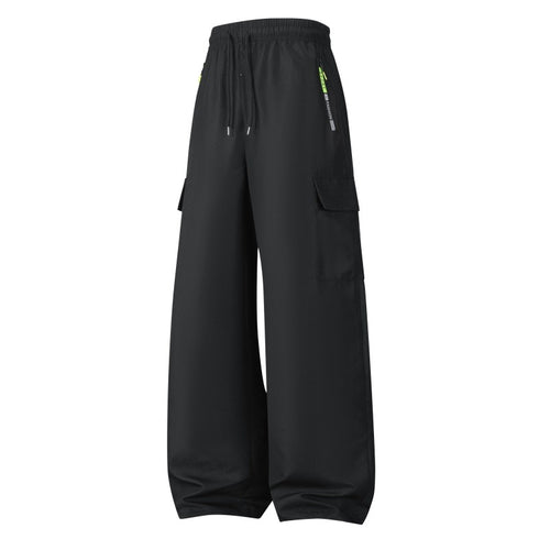 Herren Weite Utility-Cargo-Shorts mit elastischem Bund, Kordelzug & Reißverschlusstaschen Shop Nory