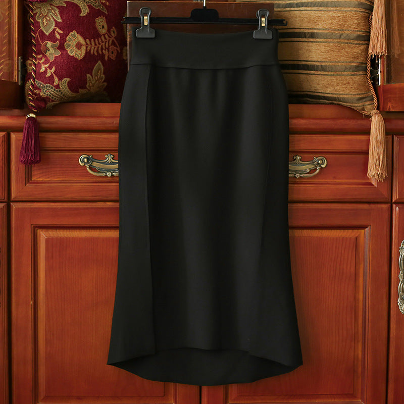 Damen Eleganter und figurbetonter Midi-Rock Shop Nory