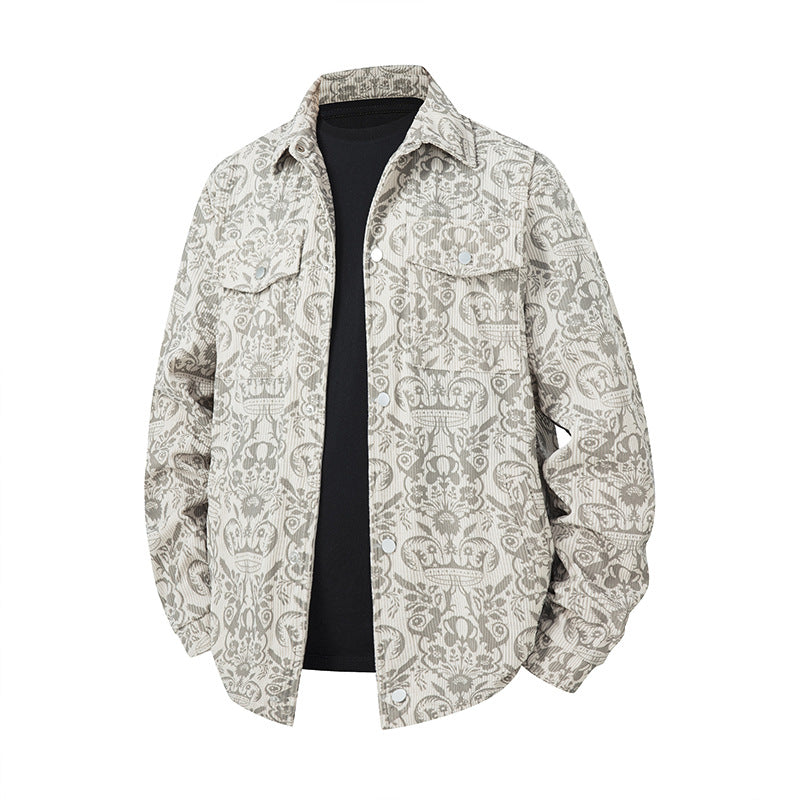 Damen Modische Overshirt Jacke Shop Nory