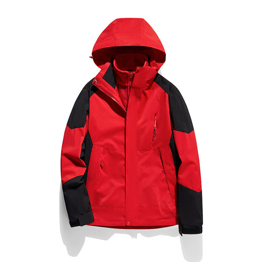 Herren Technische Outdoorjacke mit verstellbarem Kapuzendesign Shop Nory 1787797246
