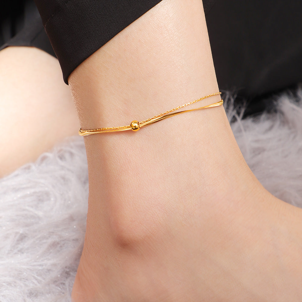 Frauen geschichtete Kettenarmband Shop Nory