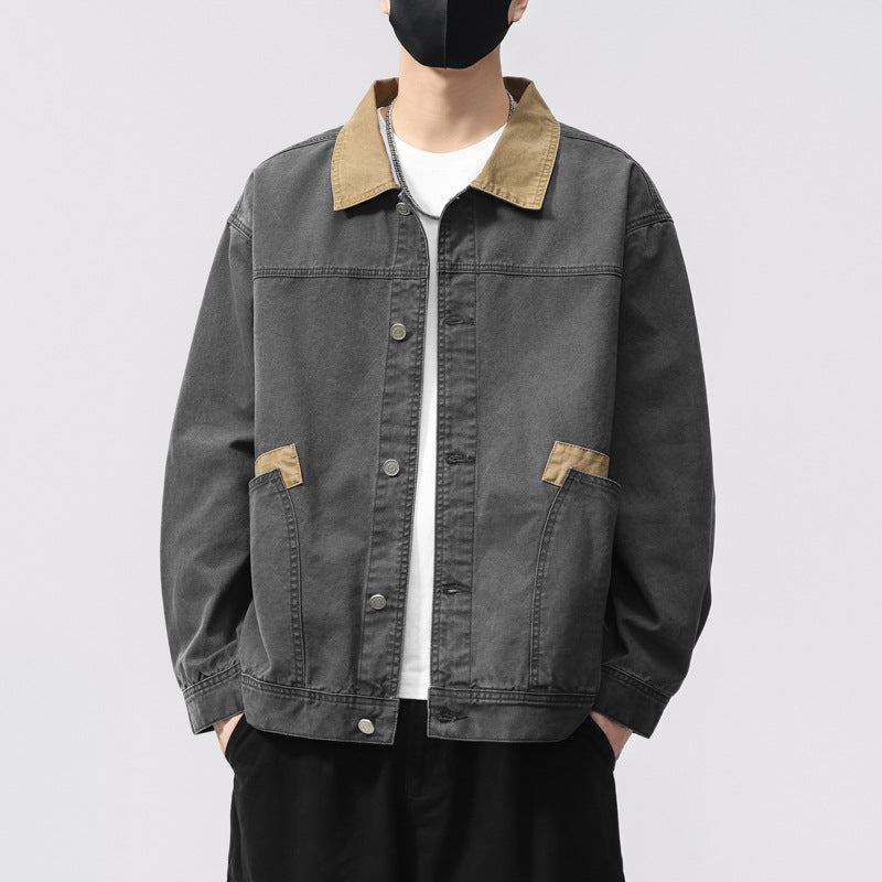 Herren Bequeme Utility-Jacke Shop Nory
