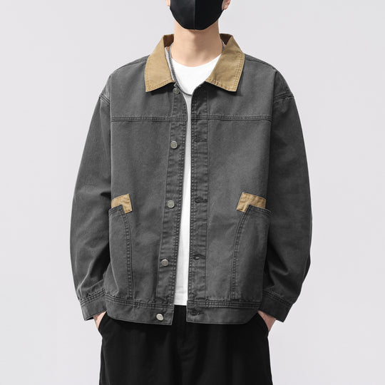 Herren Bequeme Utility-Jacke Shop Nory