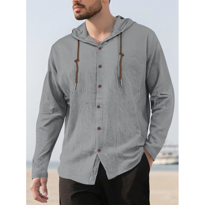 Herren Leichte Kapuzenshirt Shop Nory