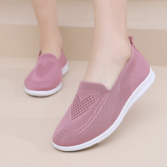 Damen Leichte und atmungsaktive Slip-On Schuhe