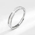 Damen Ring mit modernem, strukturiertem Design Shop Nory