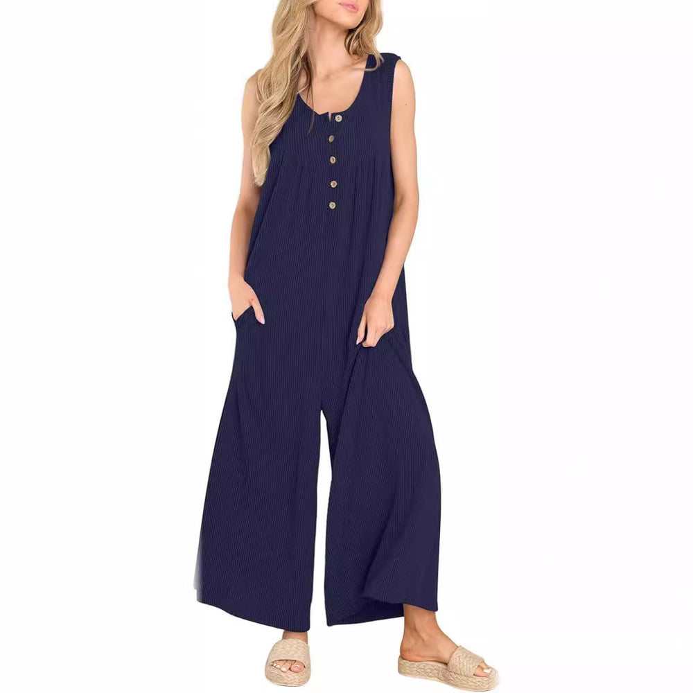 Damen lässiger Jumpsuit