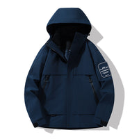 Marineblau [einlagige Jacke]