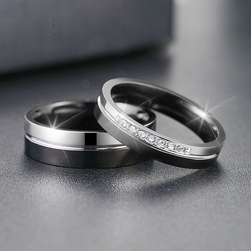 Herren Ring mit eleganter, gefrosteter Oberfläche und stilvollem Design Shop Nory