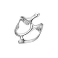 Damenring im modernen, skulpturalen Design Shop Nory