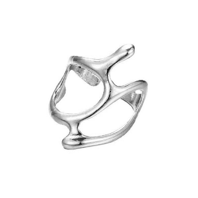 Damenring im modernen, skulpturalen Design Shop Nory