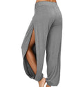 Damen luftige Freizehhose mit seitlichen Schlitzen Shopnory