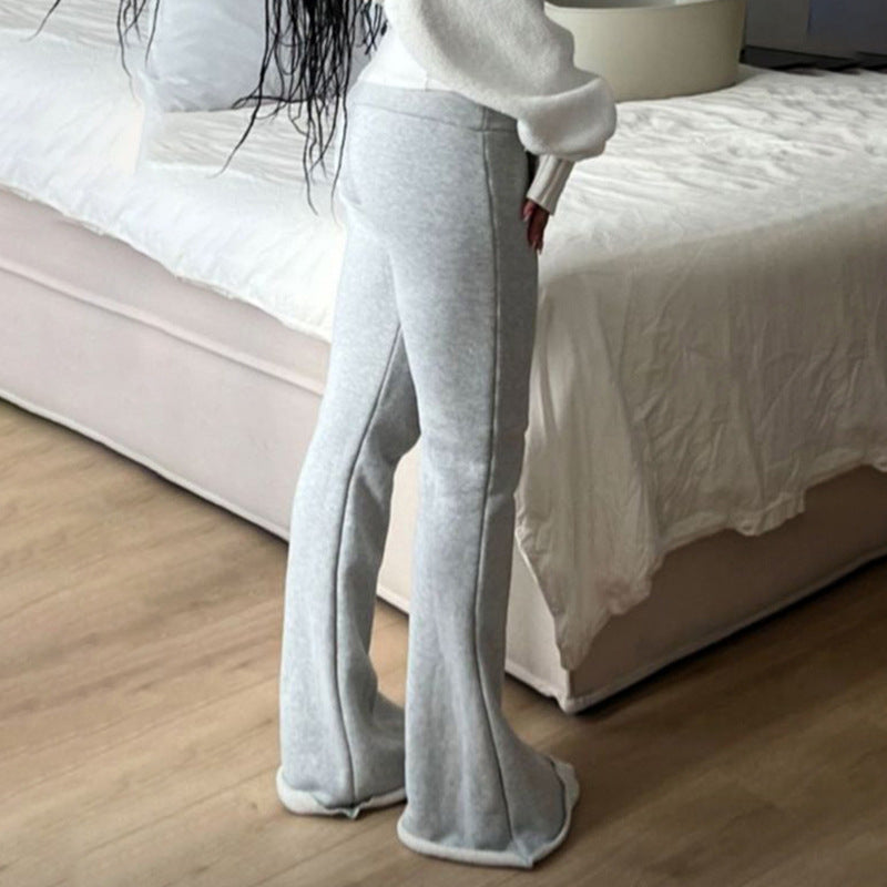 Damen Leggings mit ausgestelltem Bein