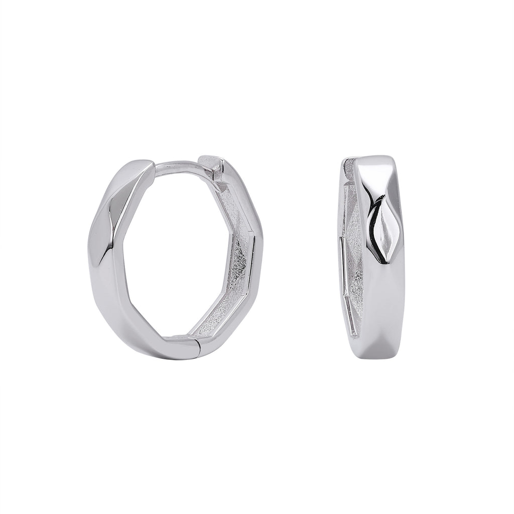 Damen geometrische Creolen mit modernem Design Shop Nory