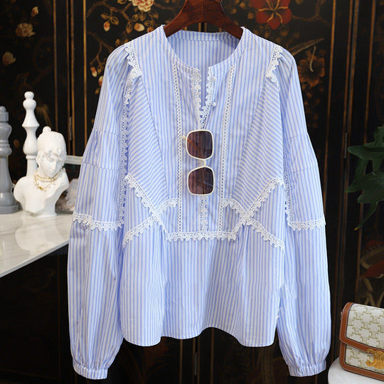 Damen Verspielte Bluse mit Rüschen-Details Shop Nory