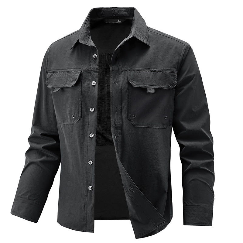 Herren Praktische Outdoor-Hemdjacke Shop Nory