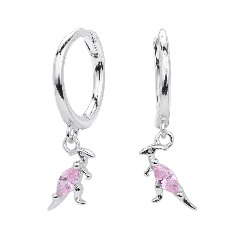 Damen Ohrringe im kreativen Känguru-Design aus 925 Sterling Silber Shop Nory