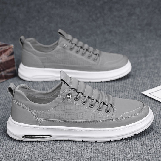 Herren Leichte Sneaker mit niedrigem Schnitt, geprägtem Muster, luftgepolsterter Sohle und gepolstertem Einstieg Shopy Nory