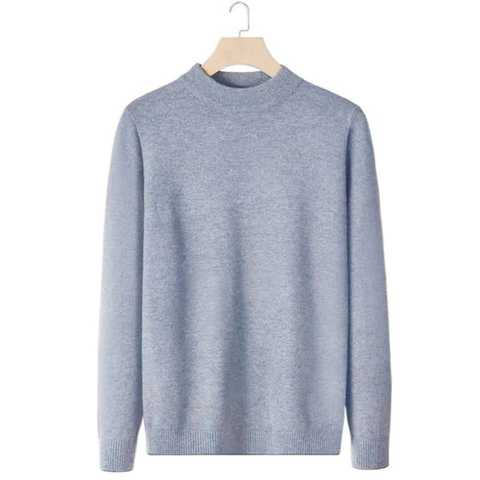 Damen Feinstrick-Stehkragenpullover aus Baumwollmix mit gerippten Bündchen Shop Nory