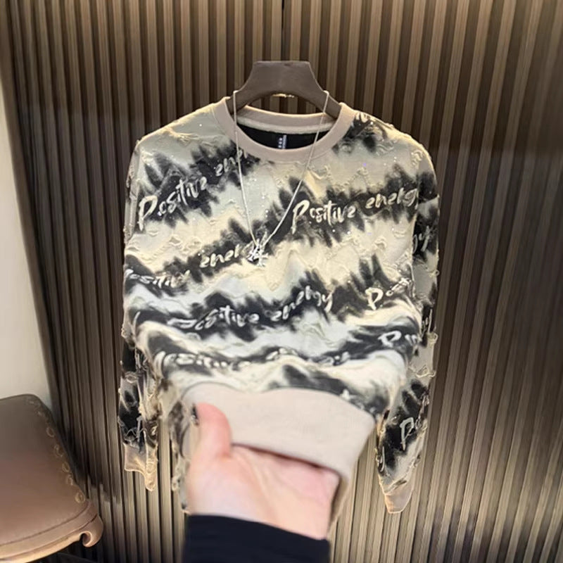Damen Urbanes Sweatshirt mit kreativem Schriftzug Shop Nory
