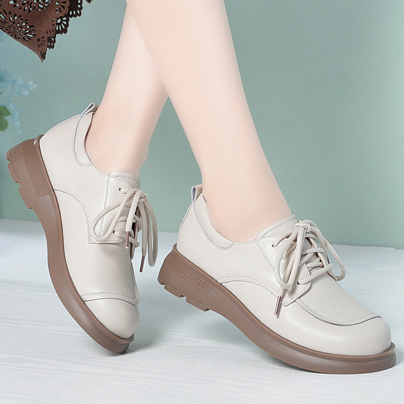 Damen Schnürschuhe mit eleganter Profilsohle und atmungsaktivem Obermaterial