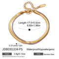 Damen Edelstahlarmband mit doppelter Kette und elegantem Design Shop Nory
