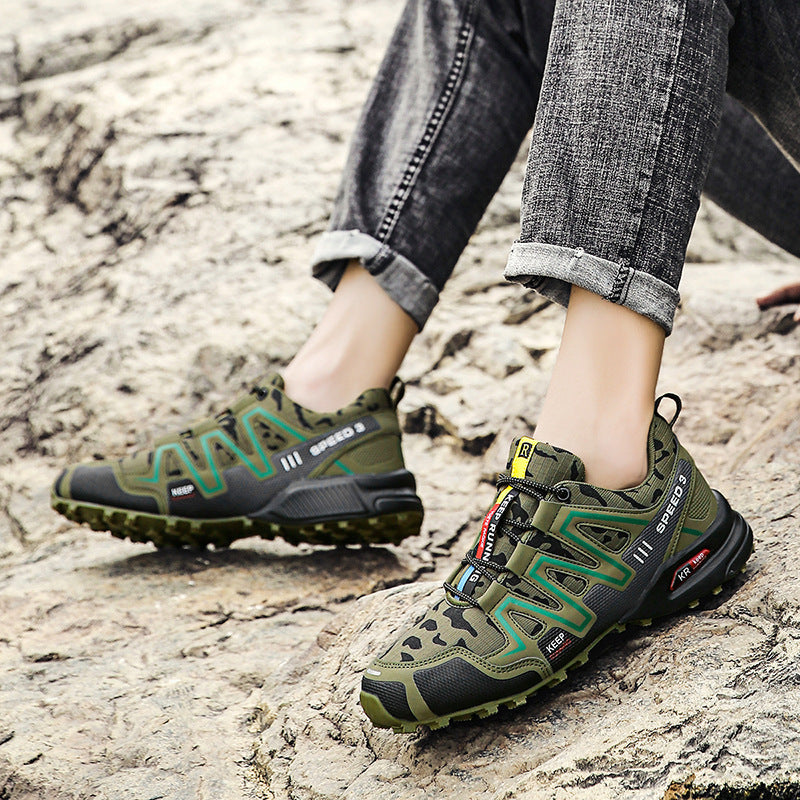 Damen Trailrunning-Schuhe mit rutschfester Sohle und innovative Dämpfung