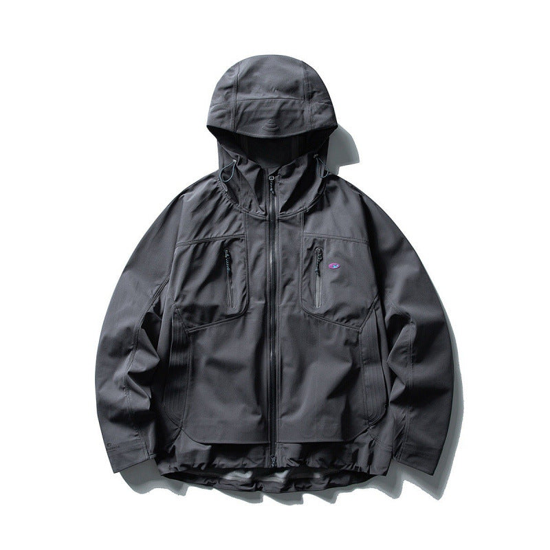 Unisex Technische Softshell-Fieldjacke mit verschweißten Nähten, vier Reißverschlusstaschen und verlängerter Rückenpartie Shop Nory
