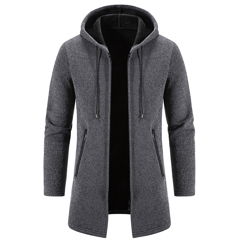 Herren elegante Freizeitjacke mit praktischen Reißverschlusstaschen