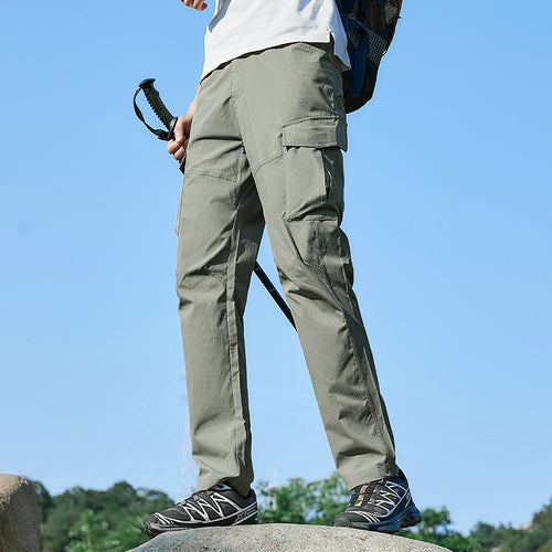 Herren Atmungsaktive Trekking-Cargohose mit Stretch und Mehrfachtaschen Shop Nory