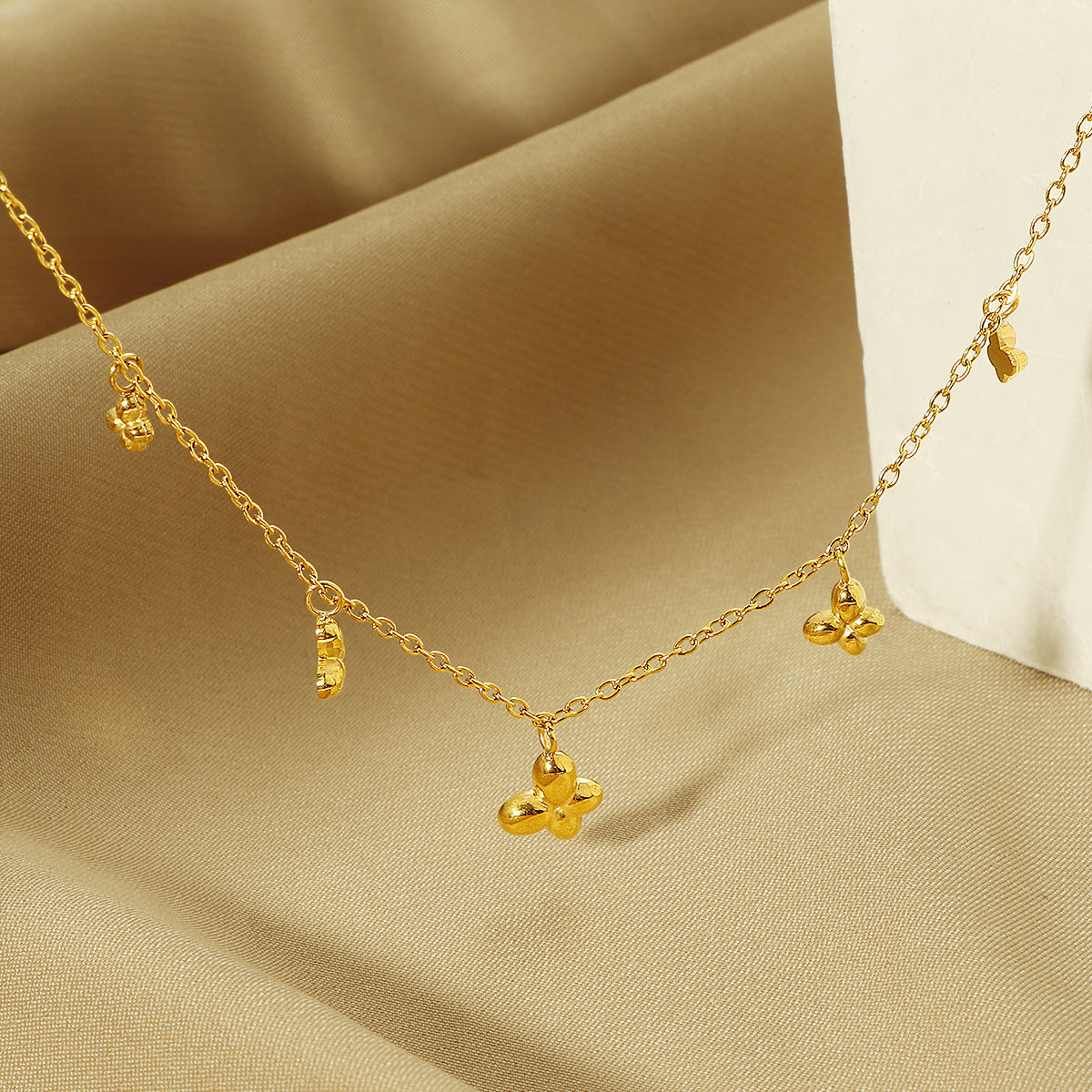 Damen Blumen Charm Fußkette Shop Nory