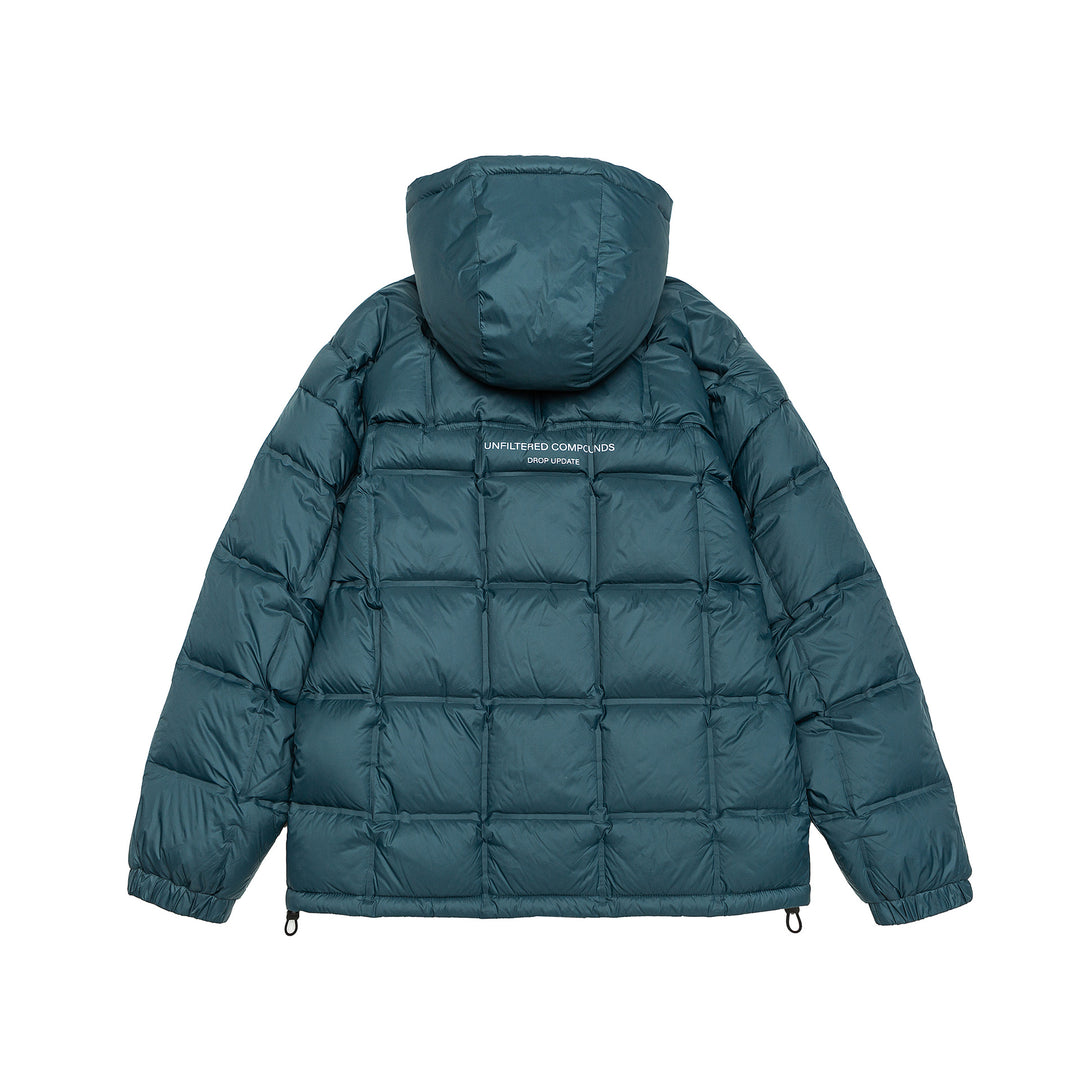 Unisex Oversize Steppjacke mit Kapuze, Daunenoptik und Tunnelzug Shop Nory