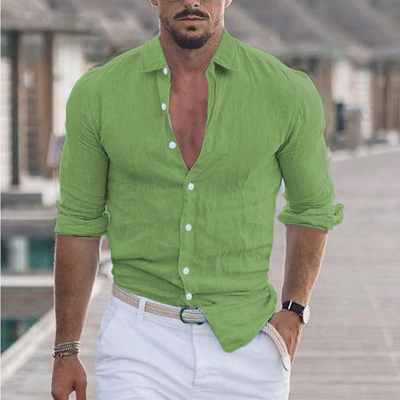 Herren Premium Hemd mit modernem Slim-Fit Schnitt und hautfreundlicher Textur