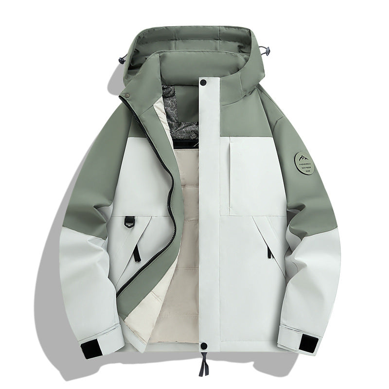Herren Wasserdichte und atmungsaktive Softshell-Outdoorjacke Shop Nory