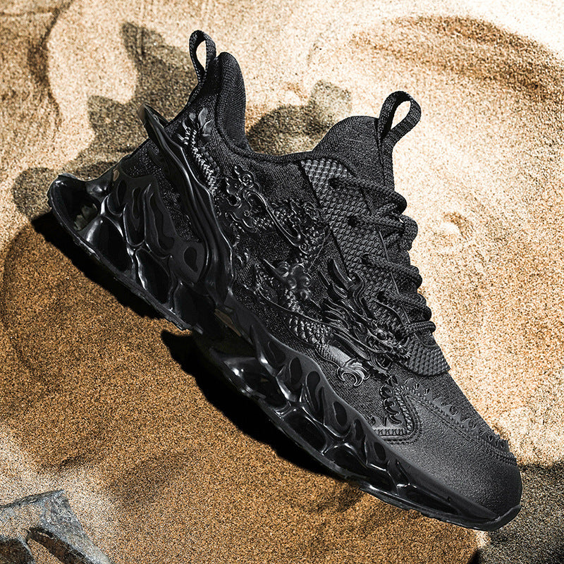 Damen Sportliche Sneakers mit einzigartigem und langlShopnoryigem Sohlenprofil Shopnory
