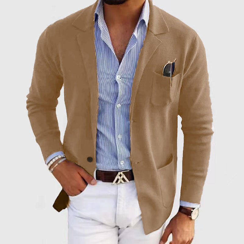 Herren elegante und bequeme Strickjacke
