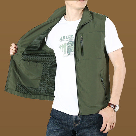 Herren Multifunktionale Outdoor-Weste Shop Nory