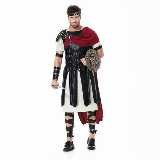 Mädchen Gladiatorinnenkostüm mit Umhang und Accessoires Shop Nory