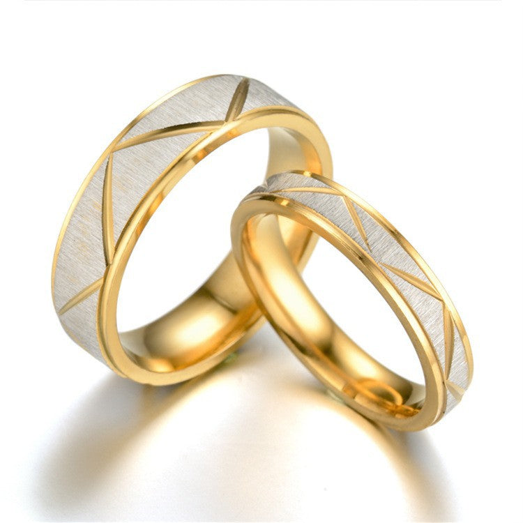 Herren Ring mit modernem, geometrischem Muster und hoher Abriebfestigkeit Shop Nory