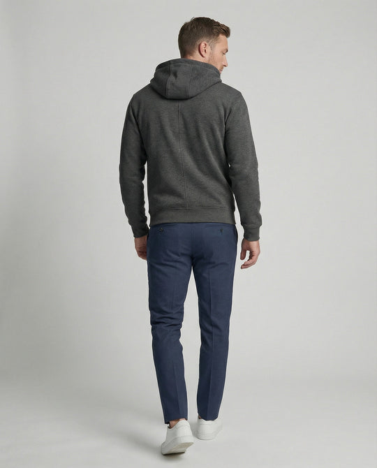Kapuzenjacke Herren sportlich mit Reißverschluss und Taschen