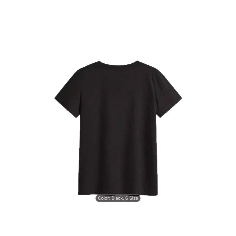 Damen T-Shirt mit frischem Limoncello-Motiv und floralen Akzenten