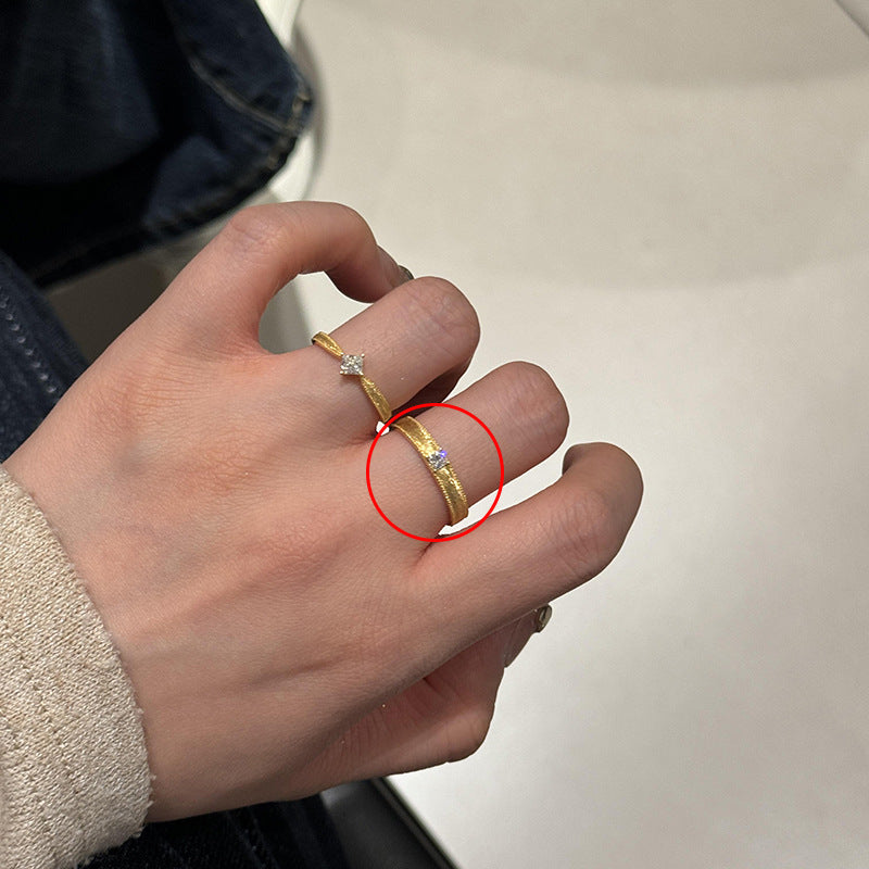 Damen modischer Ring Shop Nory