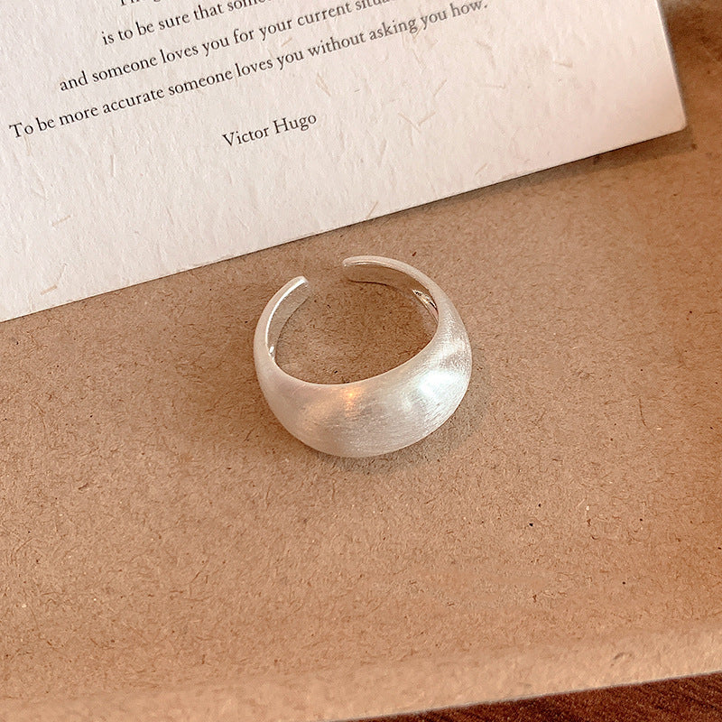 Damen eleganter und filigraner offener Ring aus hochwertigem Edelstahl Shop Nory
