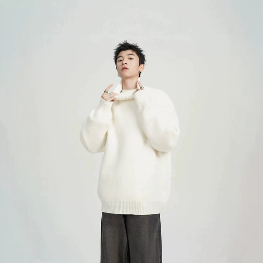 Unisex Oversized Rollkragenpullover Shop Nory