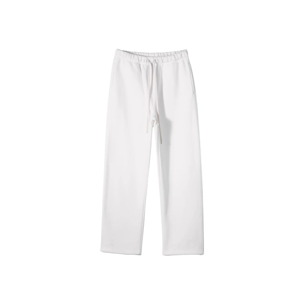 Damen nan weite Relax-Sweathose mit elastischem Komfortbund, kontrastierendem Kordelzug und geradem Bein Shop Nory