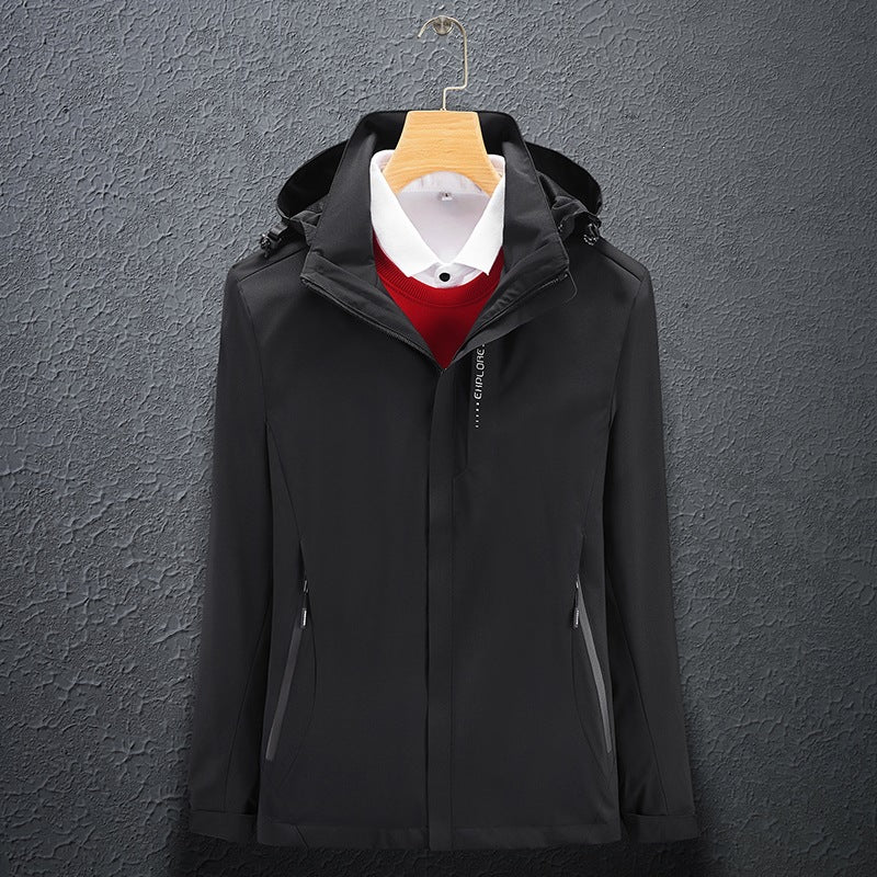 Herren Funktionale Wind- und Wetterjacke Shop Nory