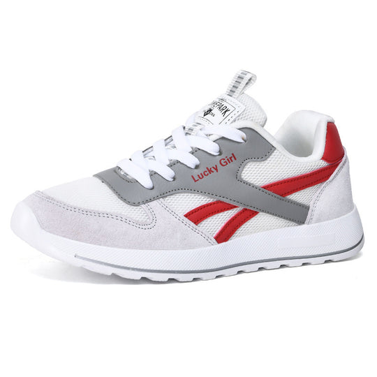 Damen Retro-Sneaker mit Mesh- und Veloursleder-Details Shop Nory