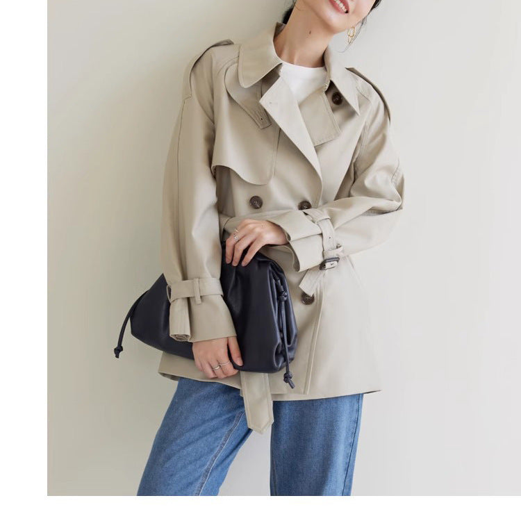 Damen Modische Trenchjacke Shop Nory
