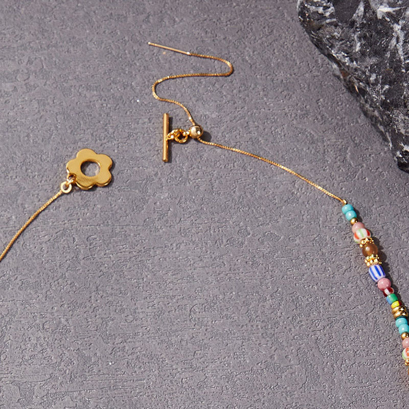 Boho Bunte Perlenkette | Shop Nory