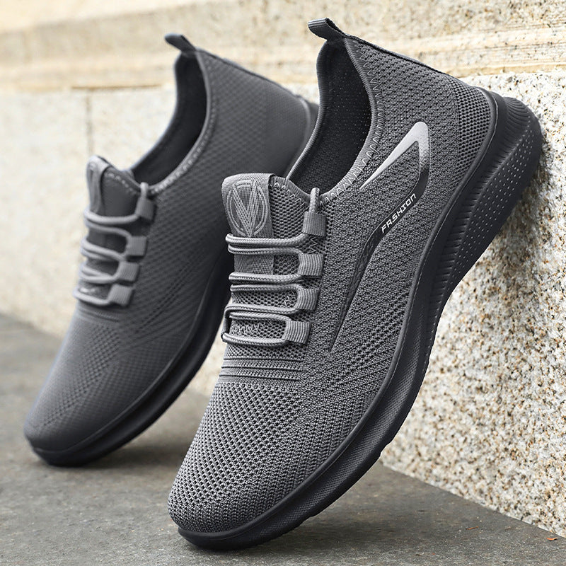 Herren nan atmungsaktive Strick-Sneaker mit sockenähnlichem Schaft und flexibler Komfortlaufsohle Shop Nory